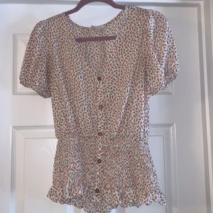 Summer Floral Top